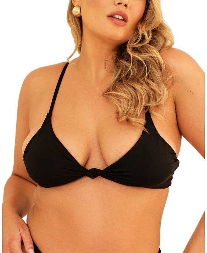 Топ бикини с треугольными чашечками Dippin' Daisy's Zen, черный
Топ бикини с треугольными чашечками Dippin' Daisy's Zen, черный