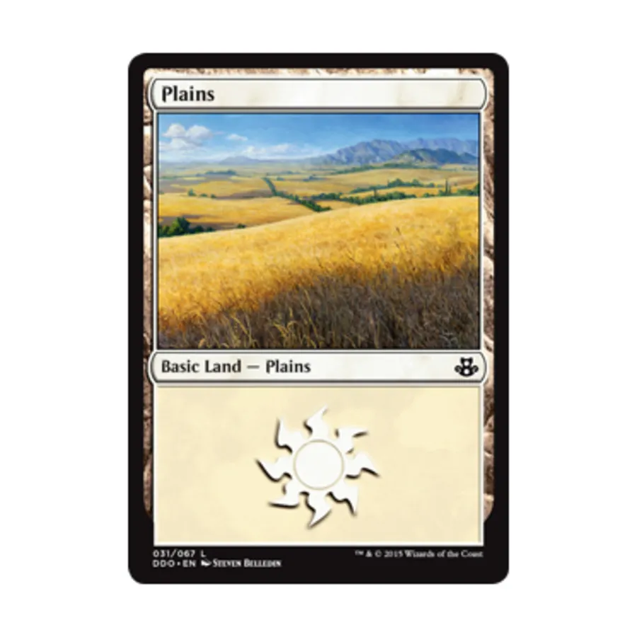 CCG Равнины № 31 (С), MTG - Duel Decks - Elspeth vs. Kiora
CCG Равнины № 31 (С), MTG - Duel Decks - Elspeth vs. Kiora