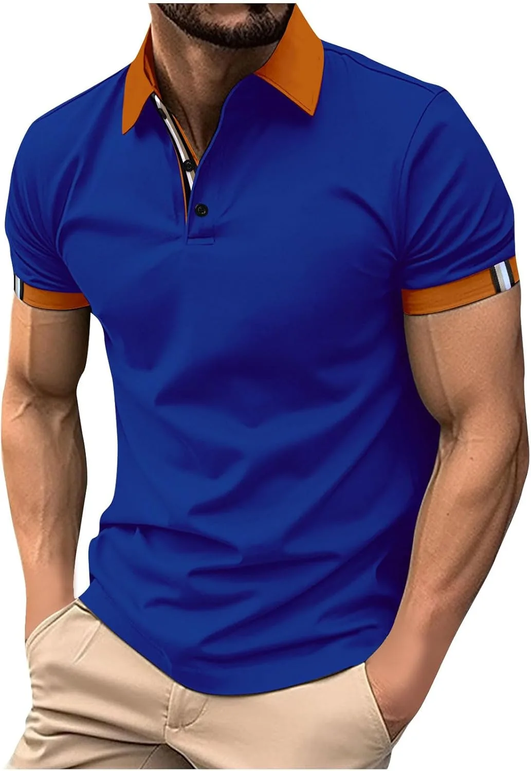 Мужская футболка с коротким рукавом Slim Fit из хлопка
Мужская футболка с коротким рукавом Slim Fit из хлопка