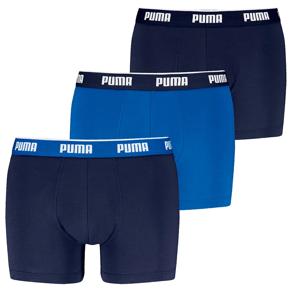 Боксеры 3 шт Puma Everyday Basics, синий
Боксеры 3 шт Puma Everyday Basics, синий