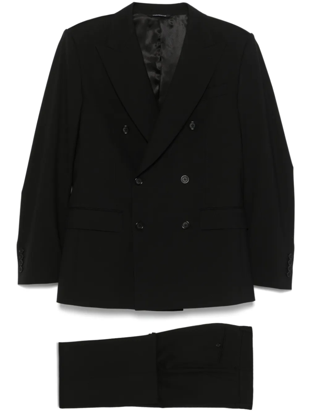 Двубортный костюм Dolce & Gabbana, черный
Двубортный костюм Dolce & Gabbana, черный
