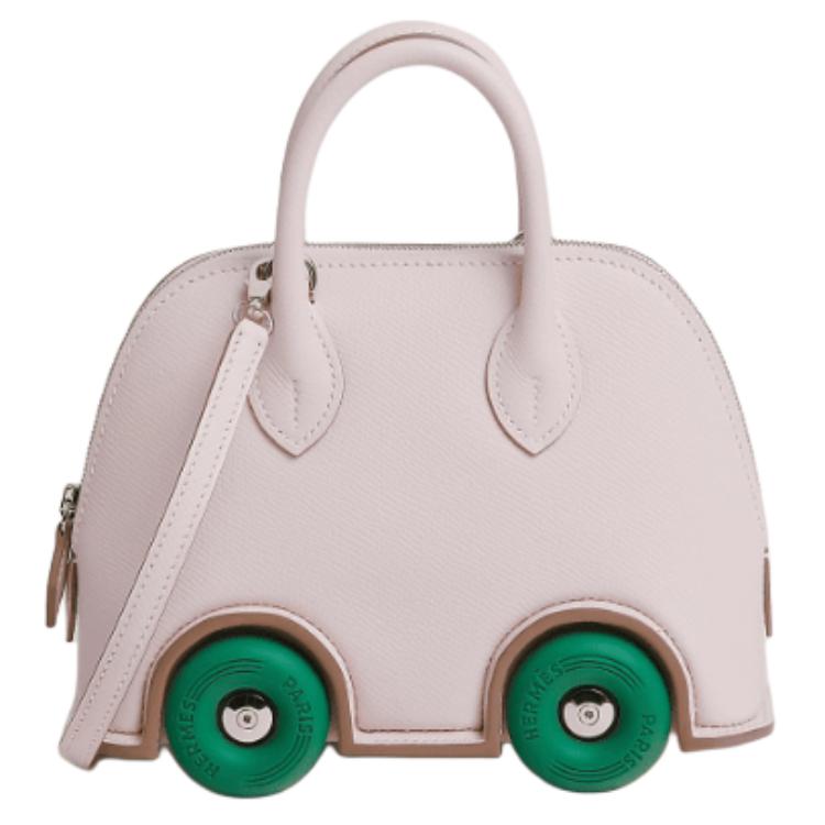 HERMES Сумка Bolide Epsom Leather для женщин, розовая и зеленая
HERMES Сумка Bolide Epsom Leather для женщин, розовая и зеленая