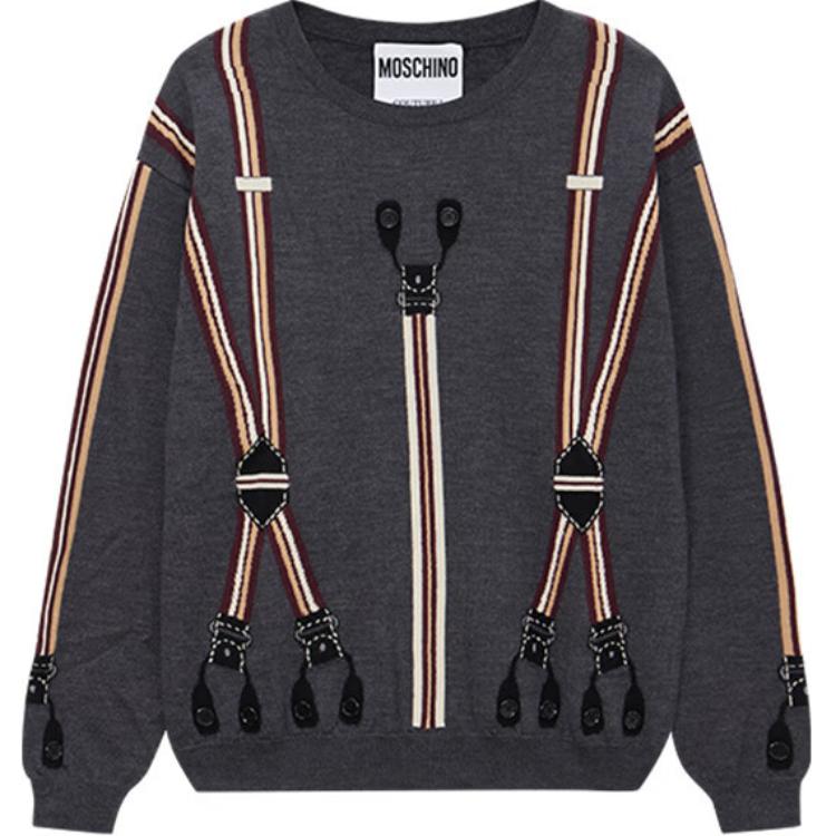 MOSCHINO Трикотажный свитер FW23 мужской серый
MOSCHINO Трикотажный свитер FW23 мужской серый