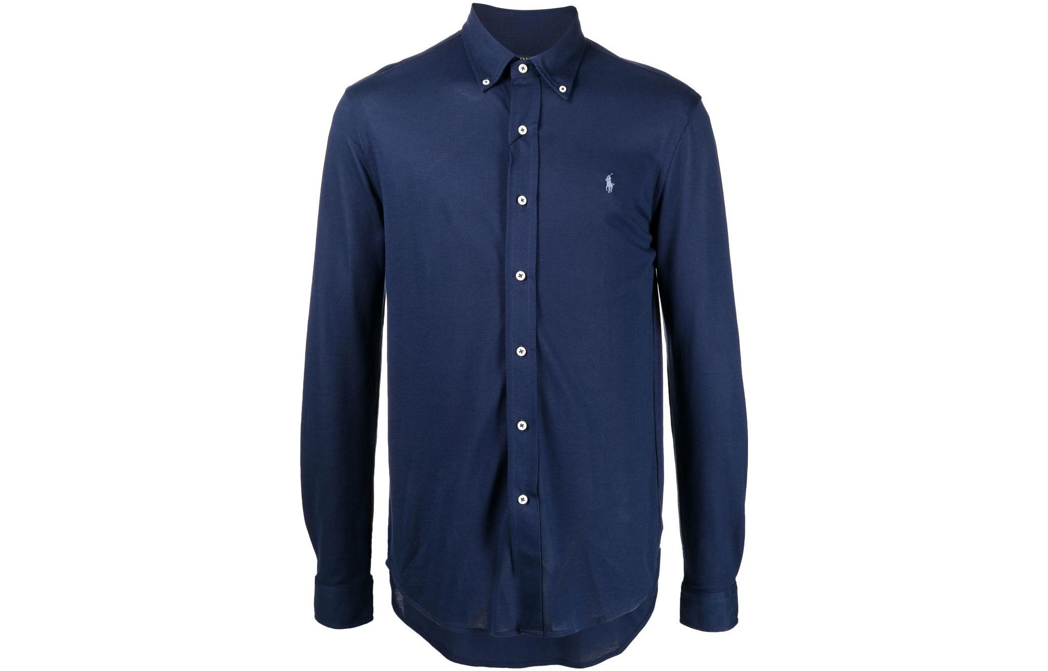 Polo Ralph Lauren Рубашка SS22 мужская темно-синяя
Polo Ralph Lauren Рубашка SS22 мужская темно-синяя