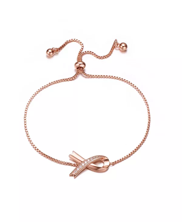 Браслет-Петля из стерлингового серебра 18 карат с покрытием из розового золота и прозрачными кубическими цирконами Gigigirl, pink
Браслет-Петля из стерлингового серебра 18 карат с покрытием из розового золота и прозрачными кубическими цирконами Gigigirl, pink