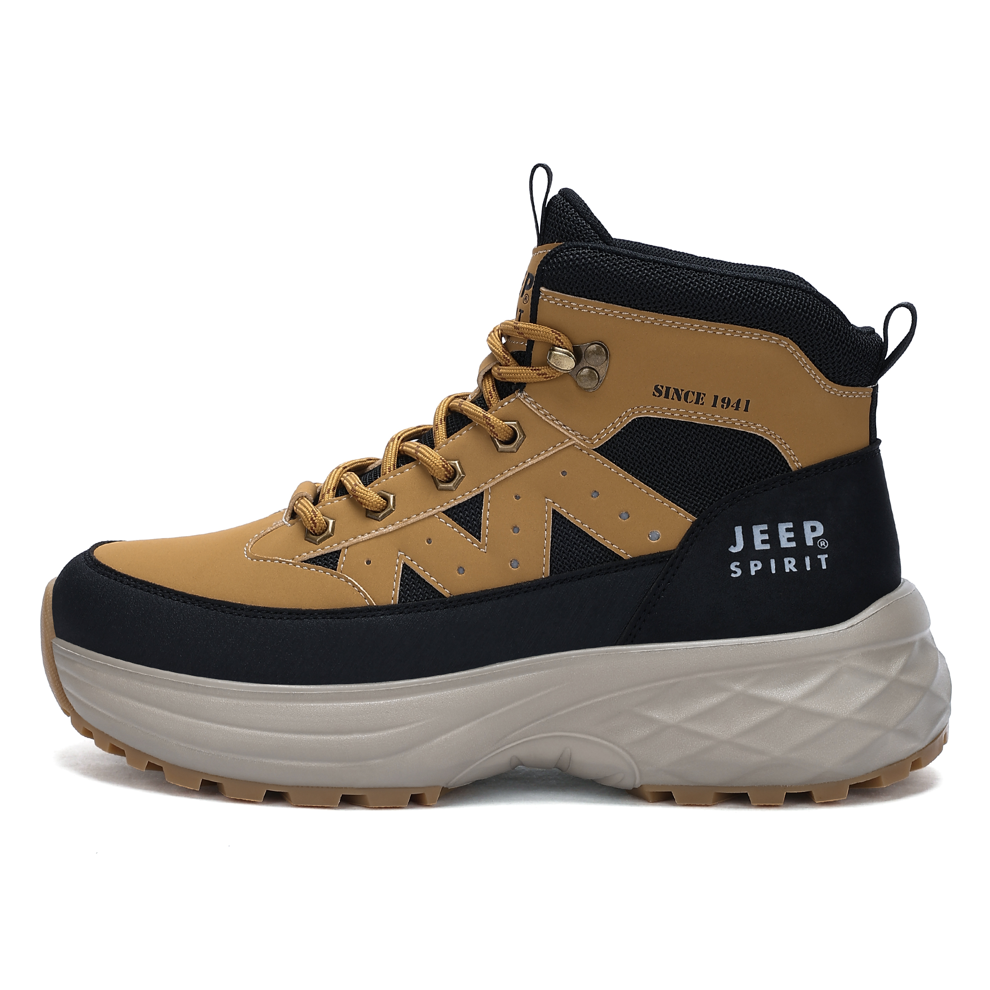 JEEP SPIRIT Мужские кроссовки средней высоты Sunrise Yellow
JEEP SPIRIT Мужские кроссовки средней высоты Sunrise Yellow