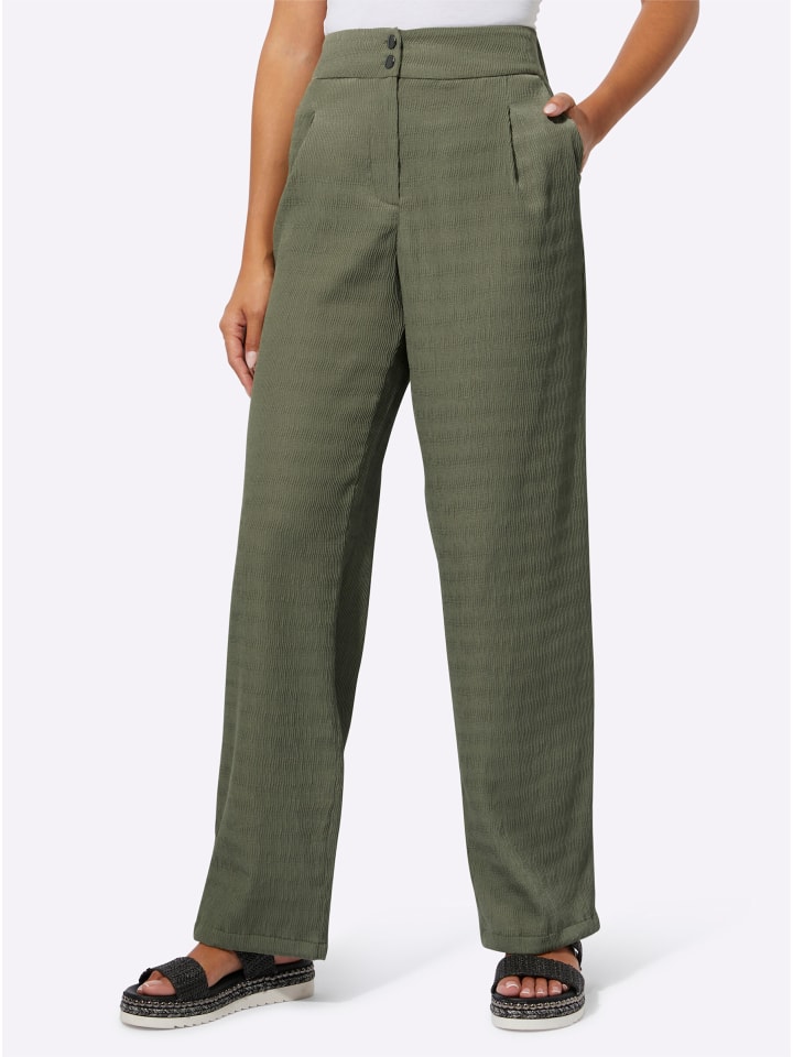 Тканевые брюки creation L, хаки
Тканевые брюки creation L, хаки