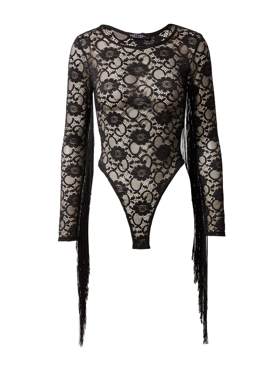 Классический топ Nasty Gal Shirt Bodysuit, черный
Классический топ Nasty Gal Shirt Bodysuit, черный