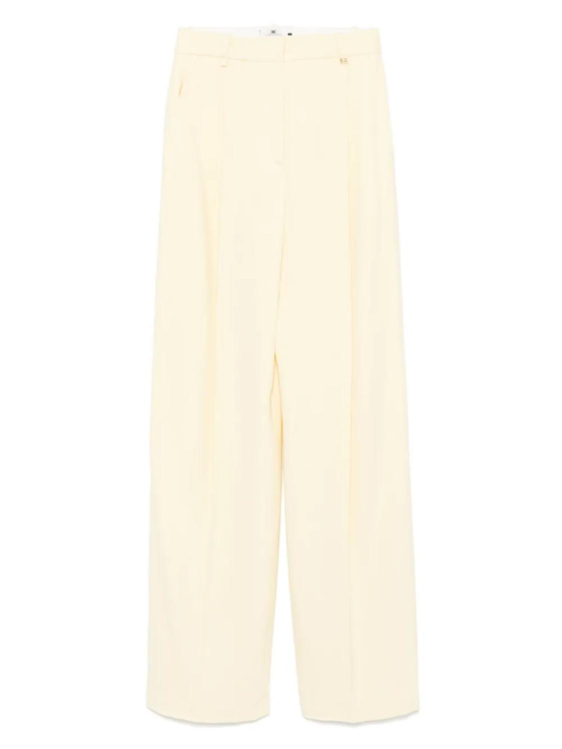 Брюки со складками Elisabetta Franchi, желтый
Брюки со складками Elisabetta Franchi, желтый