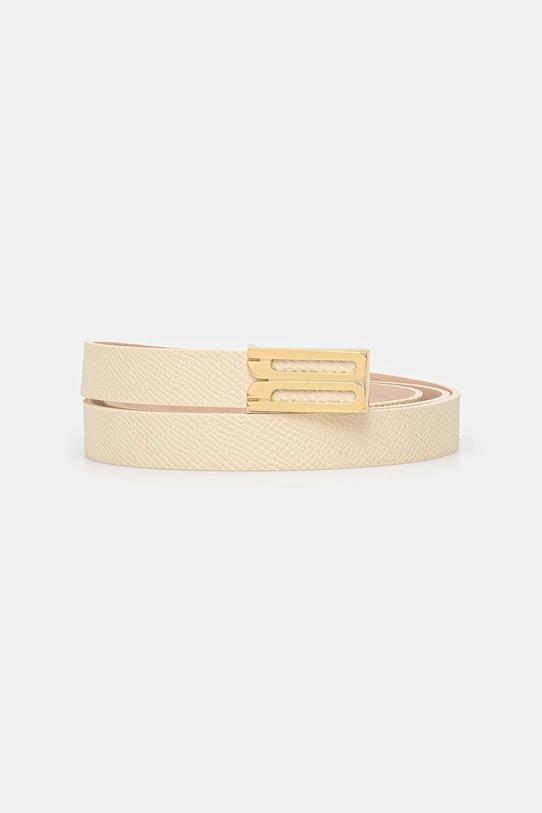 Кожаный ремень Victoria Beckham, бежевый
Кожаный ремень Victoria Beckham, бежевый