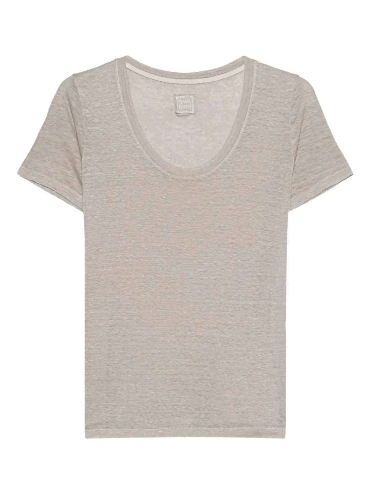 Футболка с круглым вырезом из 120% линолеума 120% Lino, нейтральный
Футболка с круглым вырезом из 120% линолеума 120% Lino, нейтральный