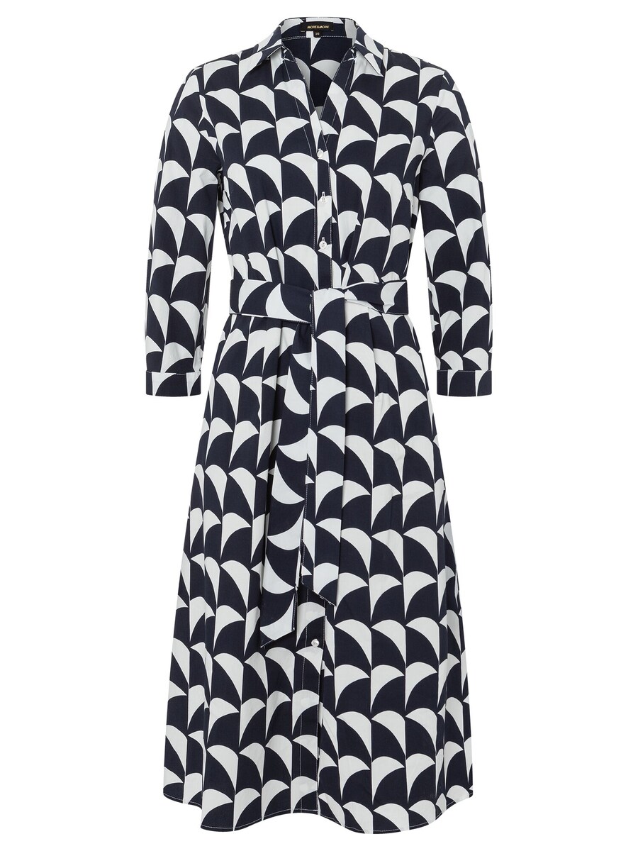 Платье-рубашка MORE & MORE, темно-синий
Платье-рубашка MORE & MORE, темно-синий