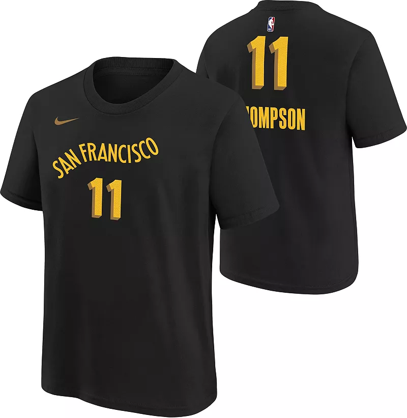 Черная футболка Nike Youth 2023-24 City Edition Golden State Warriors Klay Thompson #11
Черная футболка Nike Youth 2023-24 City Edition Golden State Warriors Klay Thompson #11