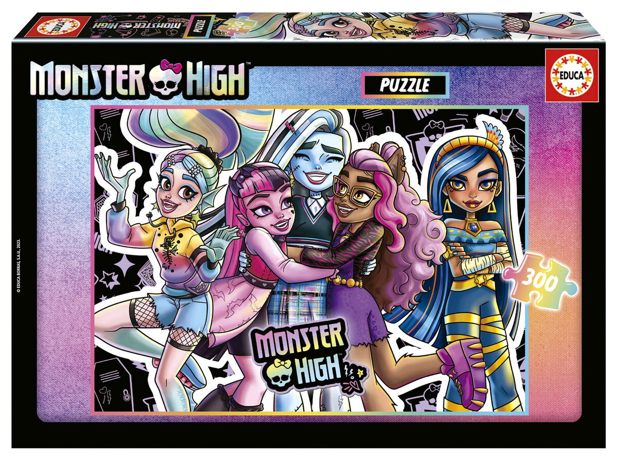 Educa, Пазл Monster High, 300 шт.
Educa, Пазл Monster High, 300 шт.