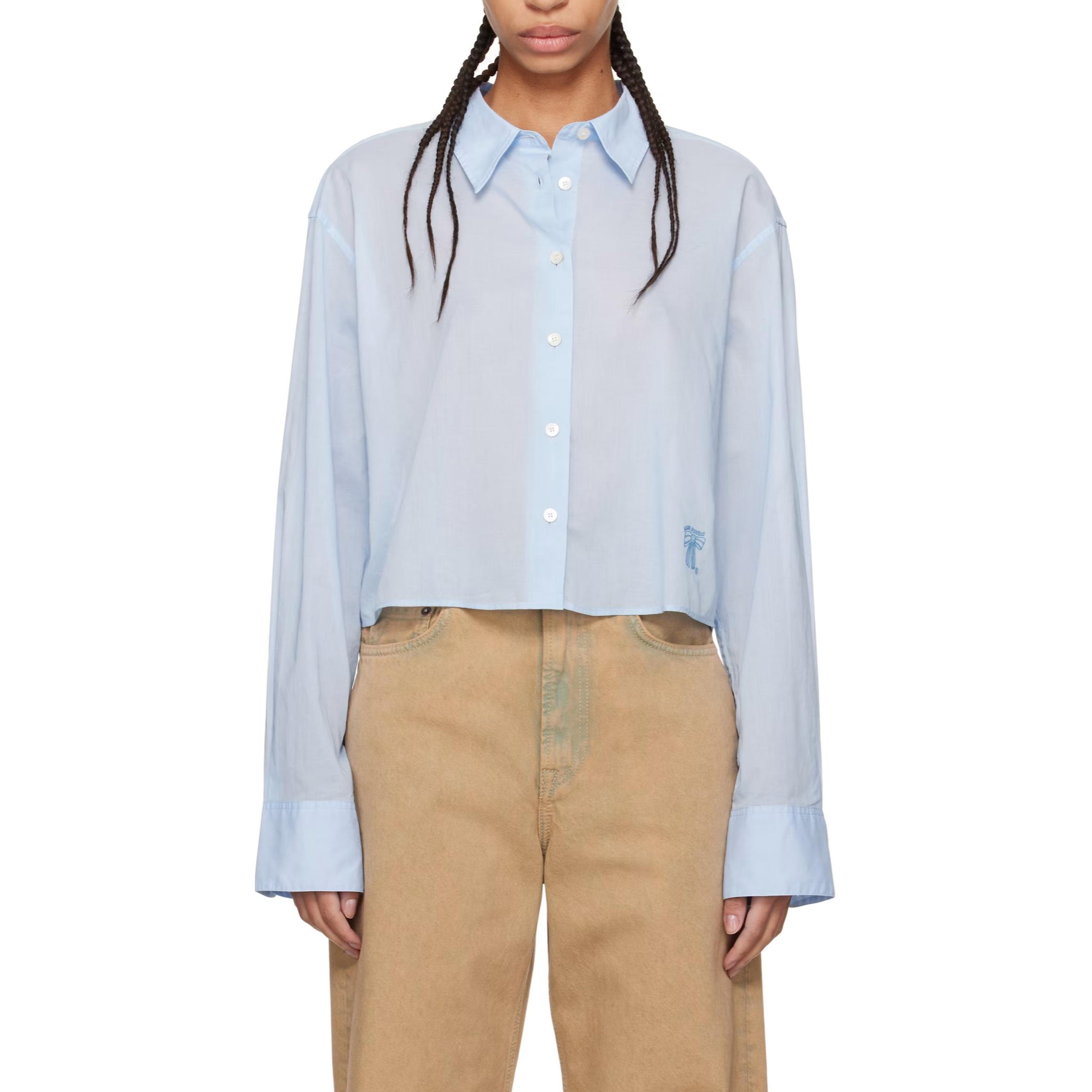 Acne Studios Женская рубашка светло-голубого цвета
Acne Studios Женская рубашка светло-голубого цвета