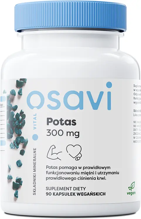 Osavi Potas 300 mg калий в капсулах, 90 шт.
Osavi Potas 300 mg калий в капсулах, 90 шт.