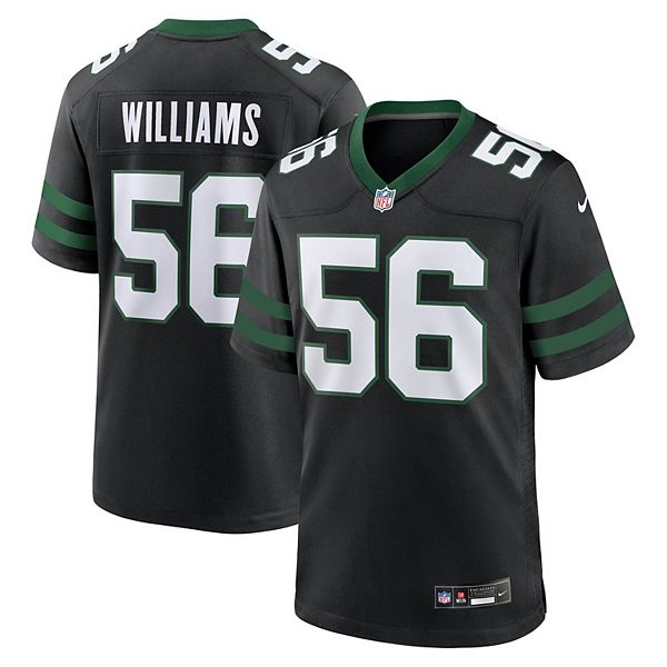 Мужская футболка Quincy Williams Legacy Black New York Jets Alternate Game Nike
Мужская футболка Quincy Williams Legacy Black New York Jets Alternate Game Nike