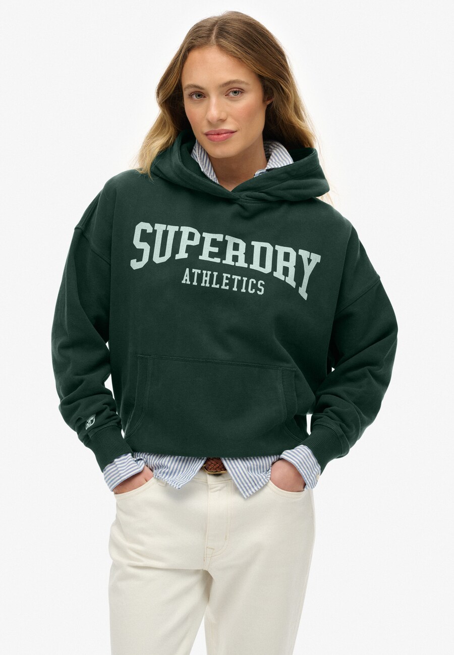 Толстовка Superdry Athletic Essentials, Green 
Толстовка Superdry Athletic Essentials, Green