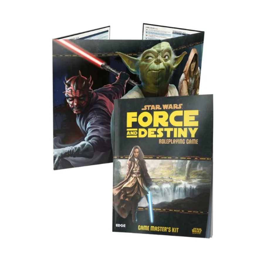 Force and Destiny - Game Master's Kit, Star Wars RPG - Universal (Edge Studio), твердый переплет
Force and Destiny - Game Master's Kit, Star Wars RPG - Universal (Edge Studio), твердый переплет