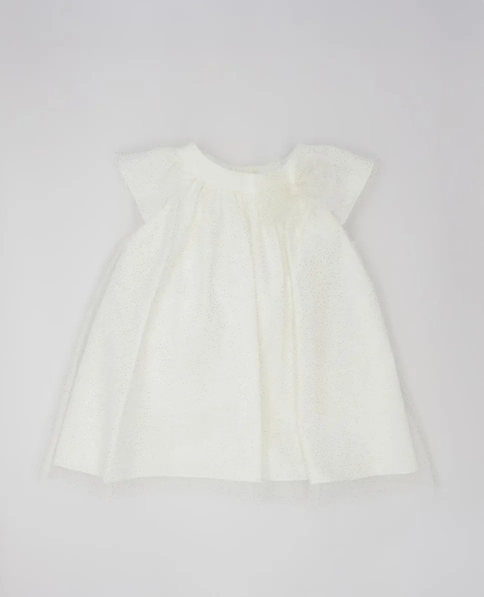 Платье из тюля для девочки с блестками Fina Ejerique, белый
Платье из тюля для девочки с блестками Fina Ejerique, белый