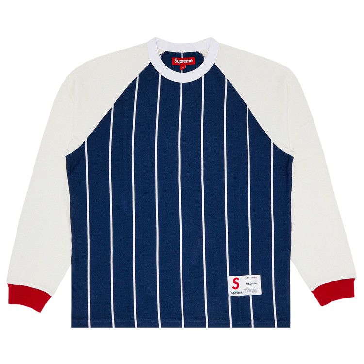 Топ Supreme Stripe Raglan Long-Sleeve Top, Navy
Топ Supreme Stripe Raglan Long-Sleeve Top, Navy