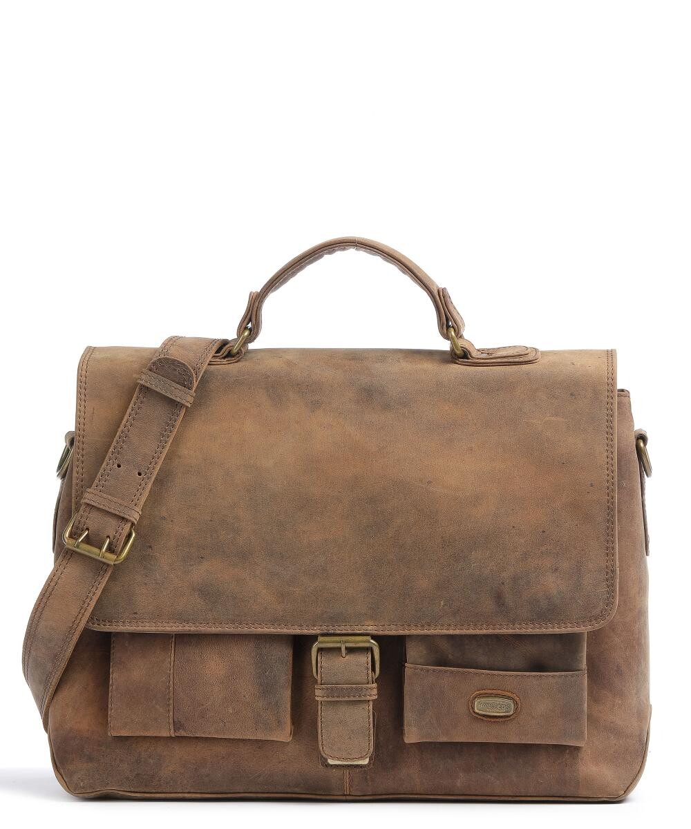 Портфель Antic 15 дюймов из матовой кожи Harold'S, коричневый
Портфель Antic 15 дюймов из матовой кожи Harold'S, коричневый