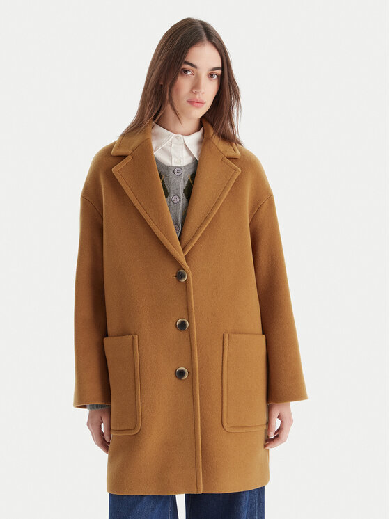 Шерстяное пальто regular fit 2526016023200 Max&Co., коричневый
Шерстяное пальто regular fit 2526016023200 Max&Co., коричневый