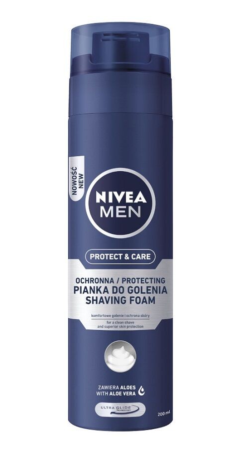 Nivea Men Protect&Care крем для бритья, 200 ml
Nivea Men Protect&Care крем для бритья, 200 ml