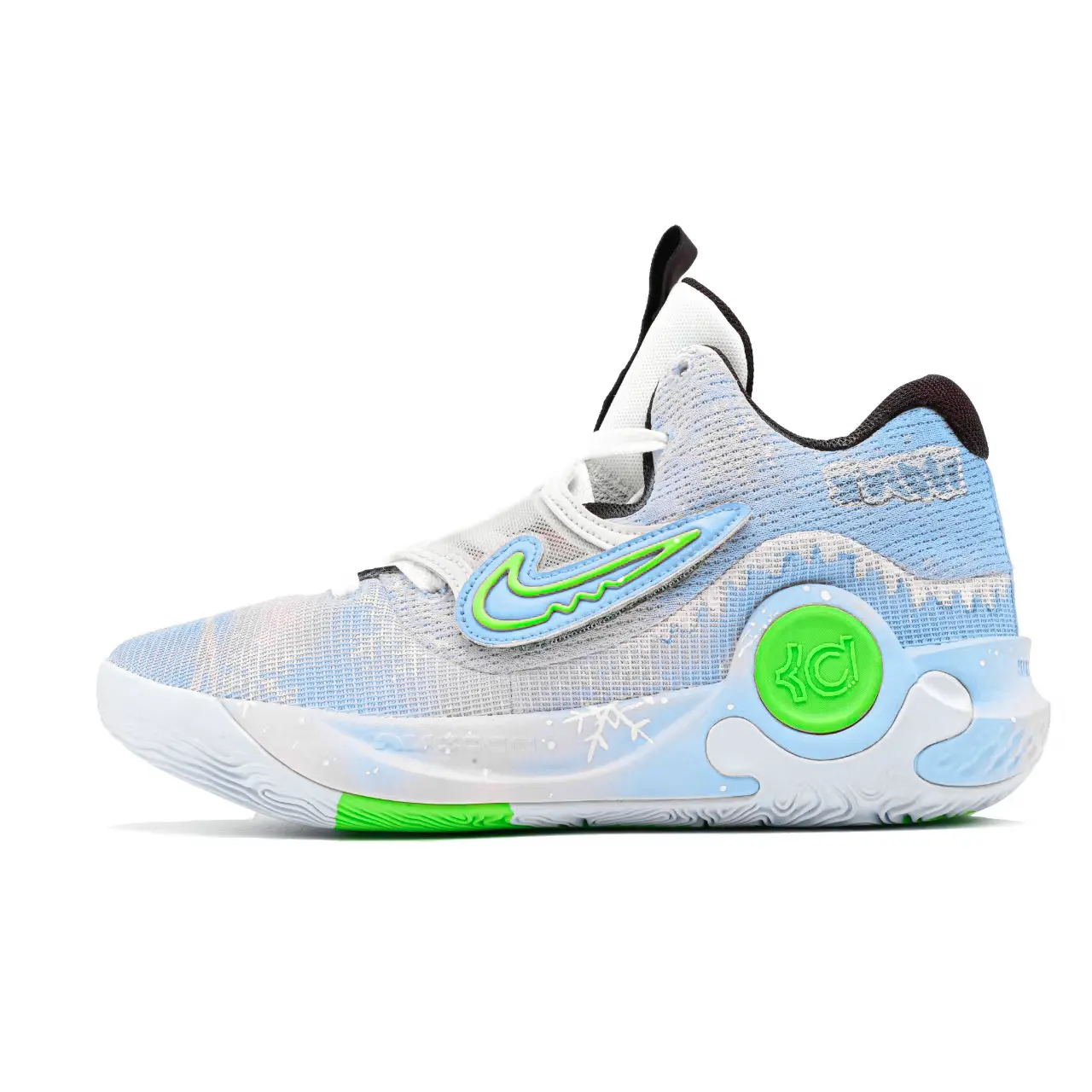 Nike Баскетбольные кроссовки KD Trey 5 X Low Top, мужские, небесно-голубые 
Nike Баскетбольные кроссовки KD Trey 5 X Low Top, мужские, небесно-голубые