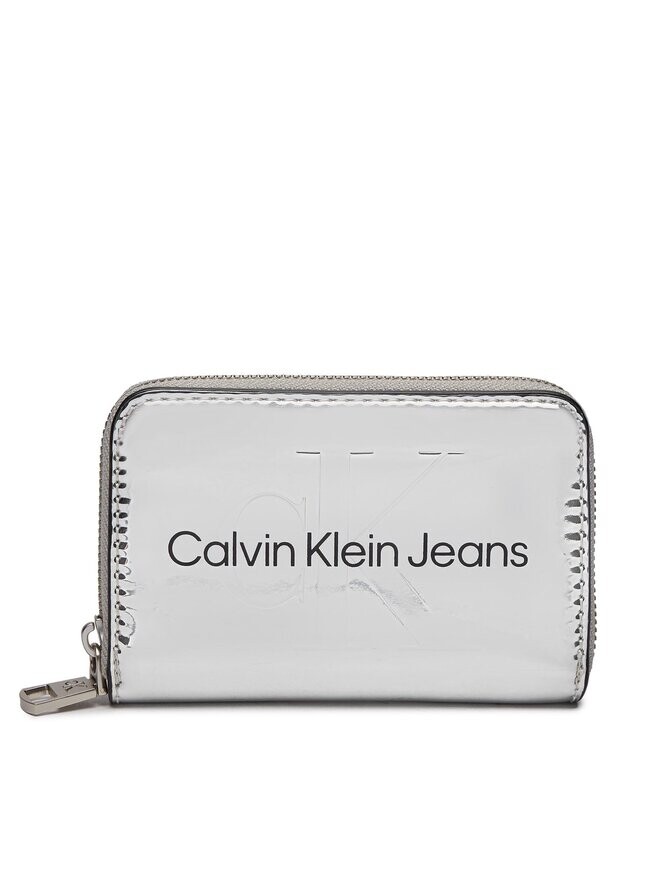 Большой кошелек Calvin Klein Jeans, серебряный 
Большой кошелек Calvin Klein Jeans, серебряный