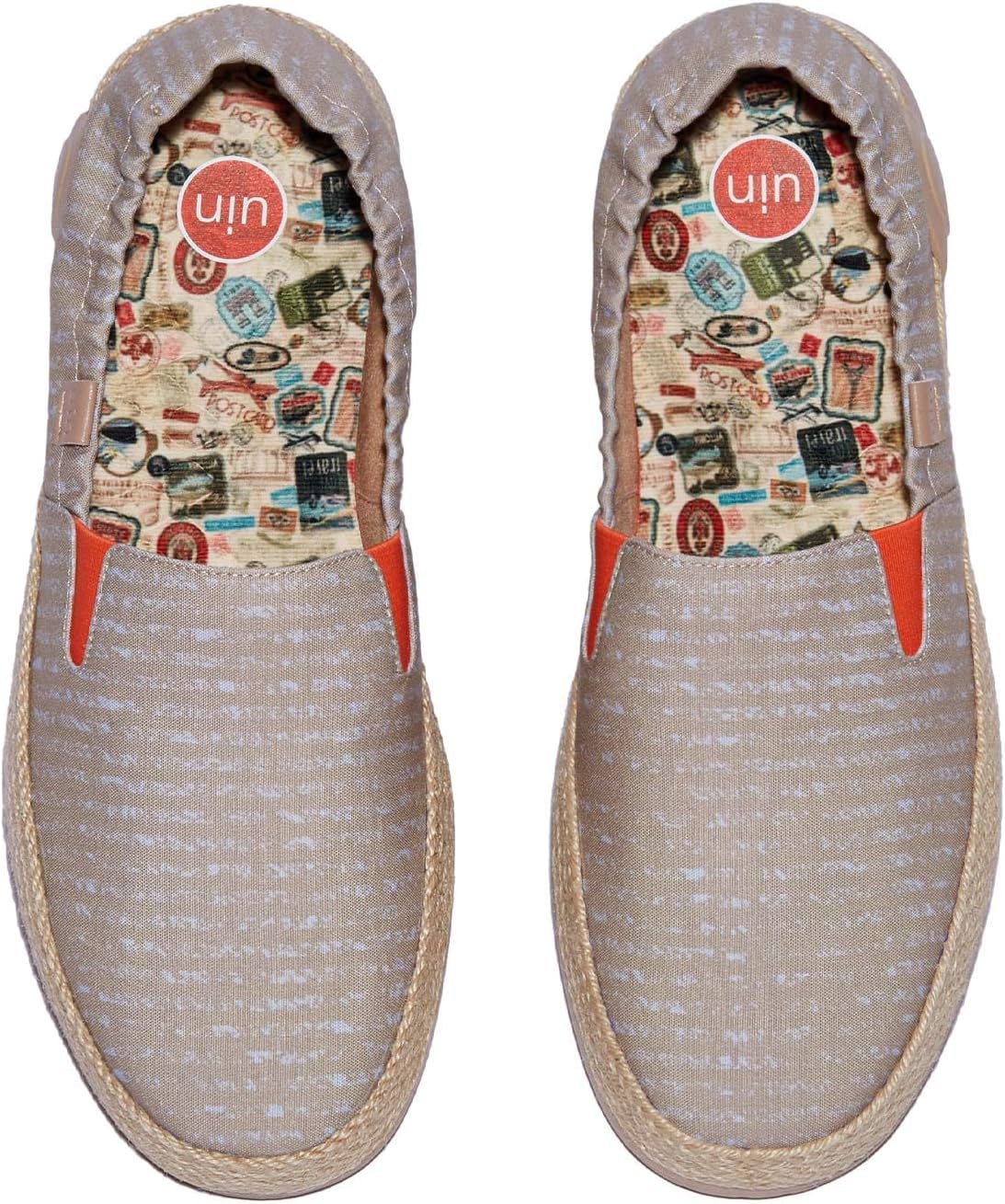 Мужские эспадрильи UIN Slip Ons- легкие прогулочные повседневные лоферы, удобные, с ручной росписью, серия Marbella, коричневый/хаки
Мужские эспадрильи UIN Slip Ons- легкие прогулочные повседневные лоферы, удобные, с ручной росписью, серия Marbella, коричневый/хаки