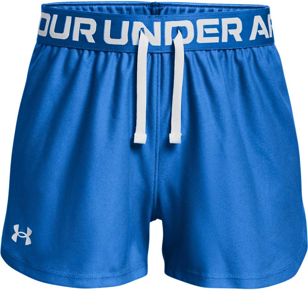 Шорты Under Armour Girls Play Up Solid Shorts, Blue Circuit (436)/White
Шорты Under Armour Girls Play Up Solid Shorts, Blue Circuit (436)/White