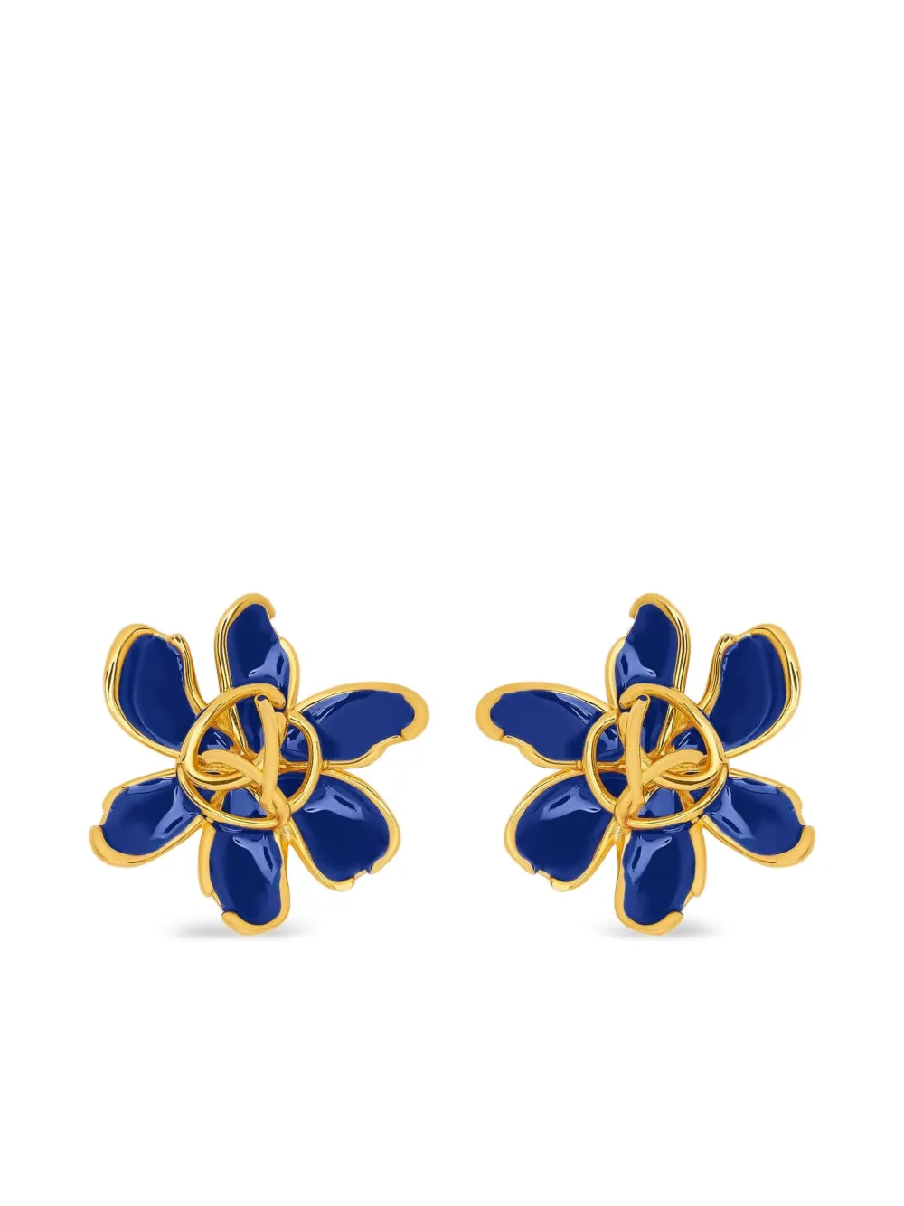 Серьги в форме цветов Oscar de la Renta, синий
Серьги в форме цветов Oscar de la Renta, синий