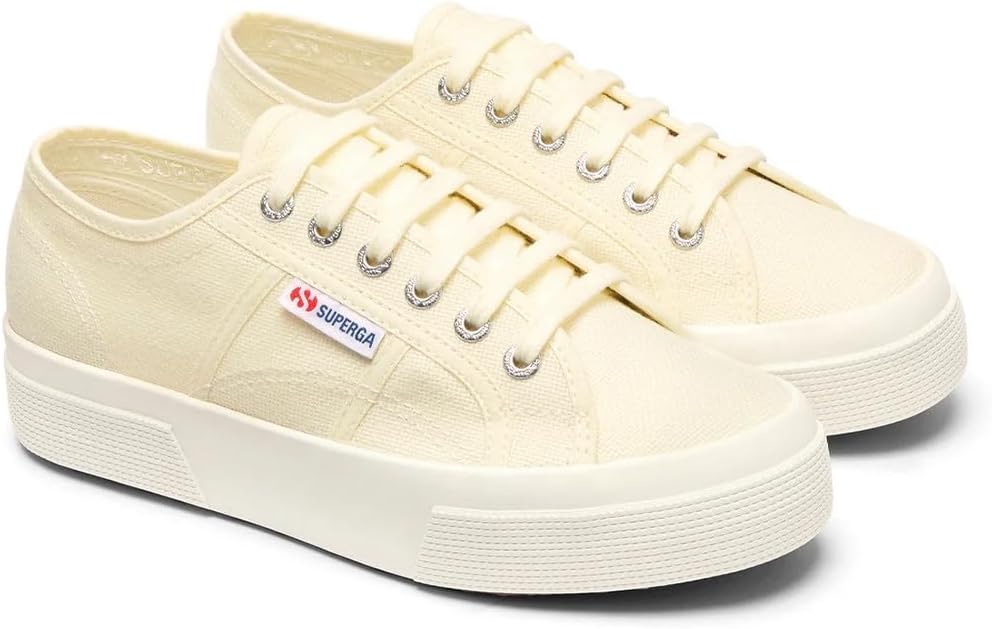 Кроссовки Superga 2740 Platform для мужчин и женщин - иконические итальянские теннисные кроссовки с дышащим верхом из ткани и нескользящей резиновой подошвой, бежевый
Кроссовки Superga 2740 Platform для мужчин и женщин - иконические итальянские теннисные кроссовки с дышащим верхом из ткани и нескользящей резиновой подошвой, бежевый