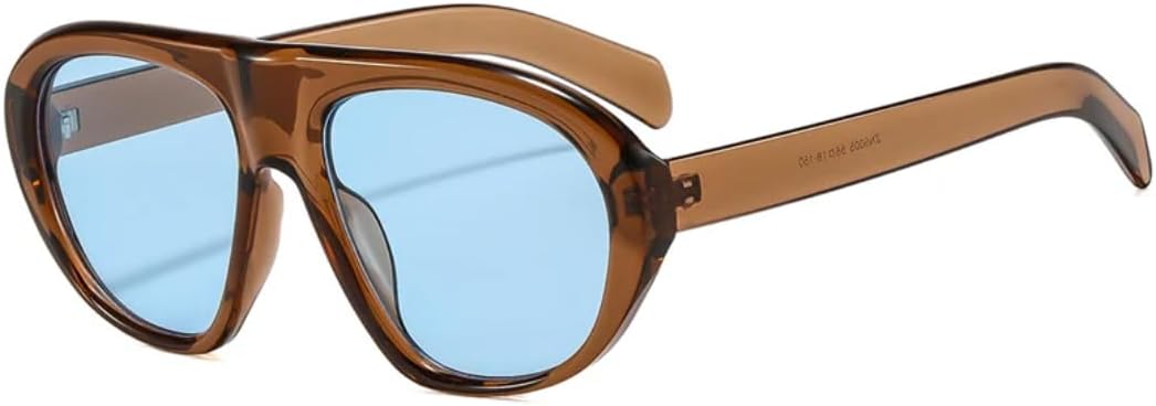 Винтажные солнцезащитные очки конфетных цветов для мужчин и женщин, модные солнцезащитные очки для активного отдыха, защита от УФ-излучения UV400, панк-стиль, леопардовый принт TVTBBVV, Tea Blue
Винтажные солнцезащитные очки конфетных цветов для мужчин и женщин, модные солнцезащитные очки для активного отдыха, защита от УФ-излучения UV400, панк-стиль, леопардовый принт TVTBBVV, Tea Blue