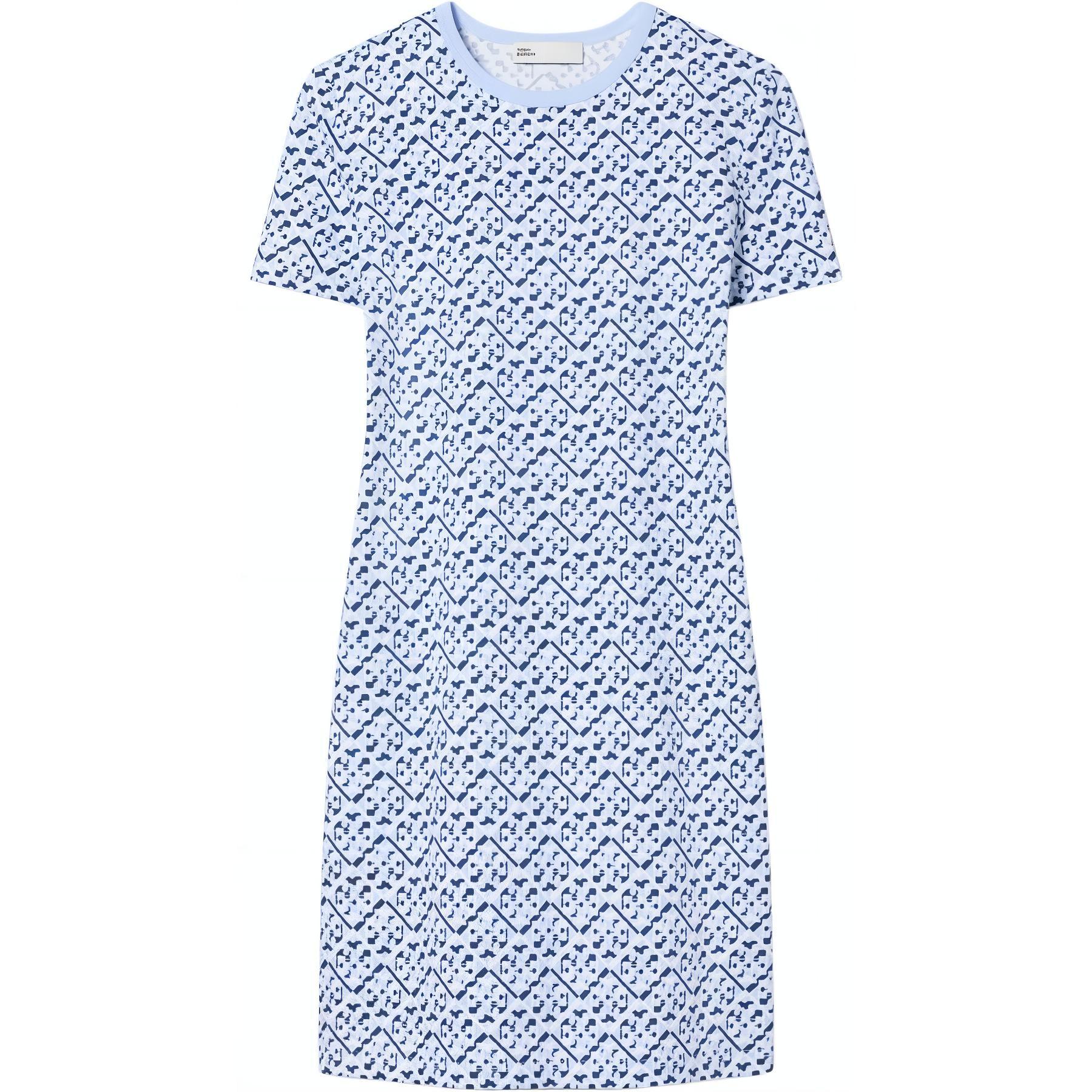 Женское платье с короткими рукавами Tory Burch, светлый синий
Женское платье с короткими рукавами Tory Burch, светлый синий