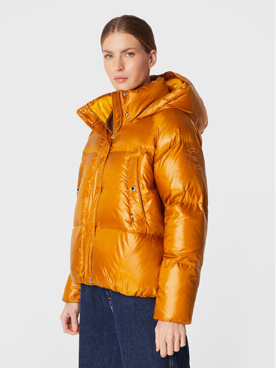 Пуховик стандартного кроя Tommy Hilfiger, желтый
Пуховик стандартного кроя Tommy Hilfiger, желтый