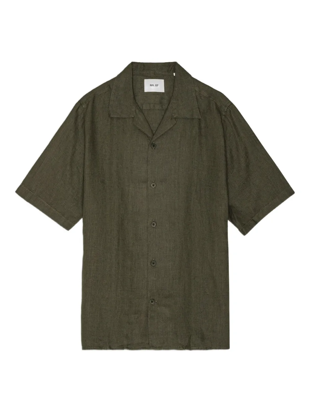 Льняная рубашка с воротником-стойкой NN07, зеленый
Льняная рубашка с воротником-стойкой NN07, зеленый
