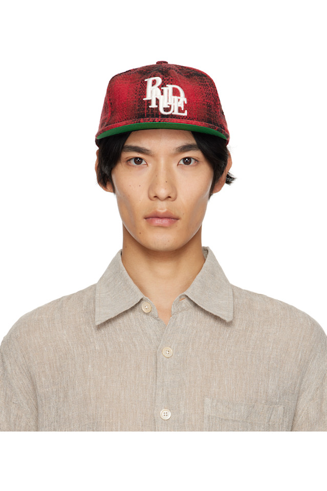 Rhude Кепка с красным логотипом в виде гаммы
Rhude Кепка с красным логотипом в виде гаммы