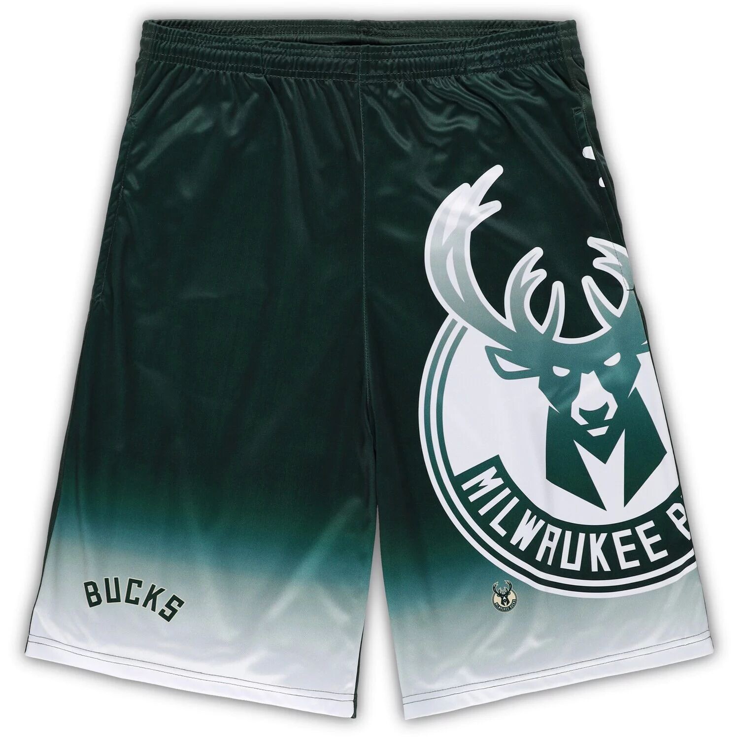Мужские фирменные шорты Hunter Green Milwaukee Bucks Big & Tall с рисунком Fanatics
Мужские фирменные шорты Hunter Green Milwaukee Bucks Big & Tall с рисунком Fanatics