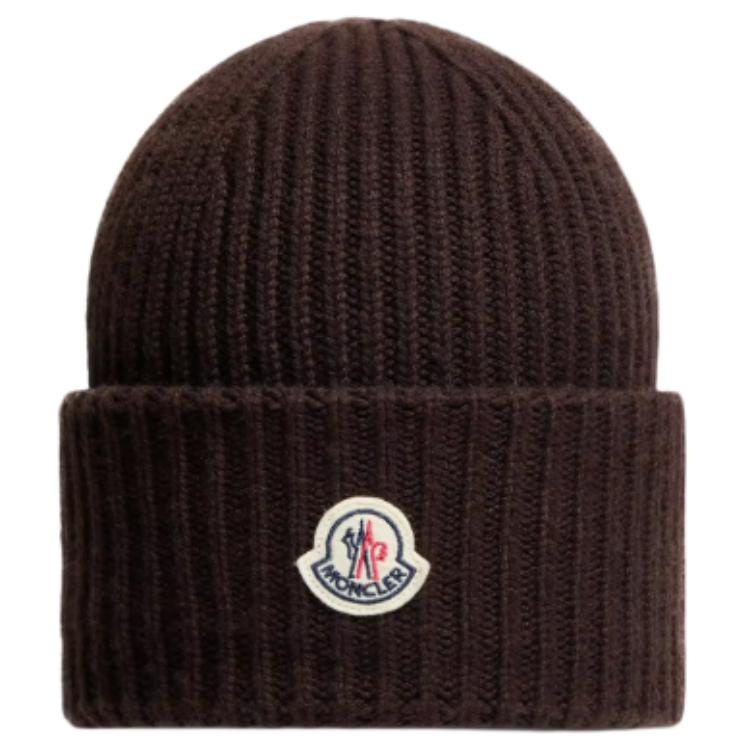 Шапка с логотипом Moncler, темно-коричневый
Шапка с логотипом Moncler, темно-коричневый