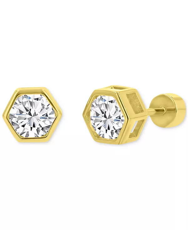 Серьги-Гвоздики с шестигранными кубическими цирконами (1-1/4 карата) из стерлингового серебра с позолотой 14 карат Macy'S, gold
Серьги-Гвоздики с шестигранными кубическими цирконами (1-1/4 карата) из стерлингового серебра с позолотой 14 карат Macy'S, gold