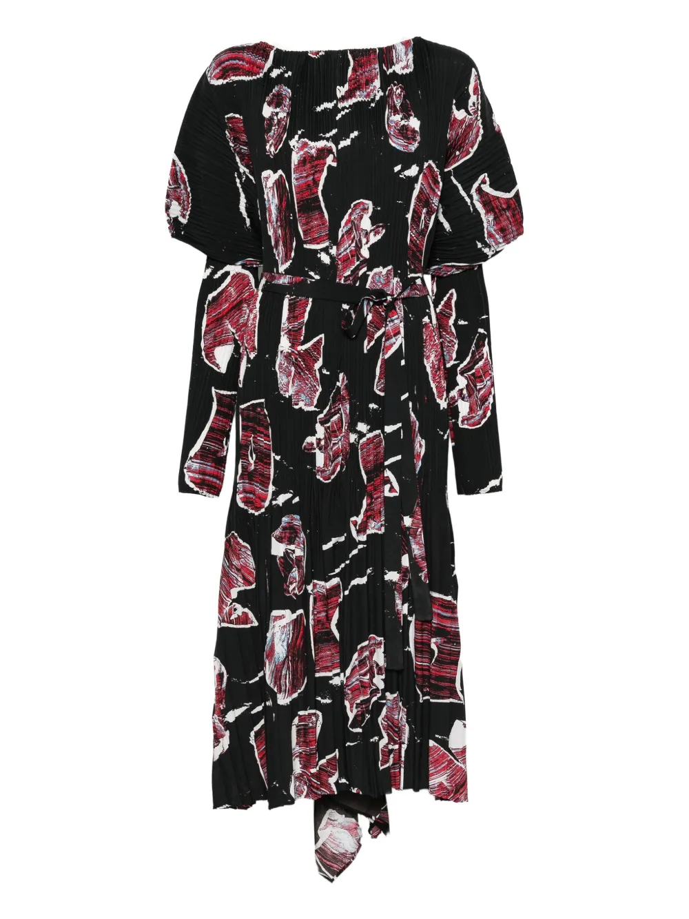 Платье Delphi с плиссировкой и абстрактным принтом colville, черный 
Платье Delphi с плиссировкой и абстрактным принтом colville, черный