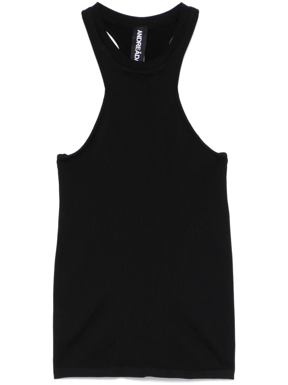 Топ в рубчик ANDREĀDAMO, черный
Топ в рубчик ANDREĀDAMO, черный