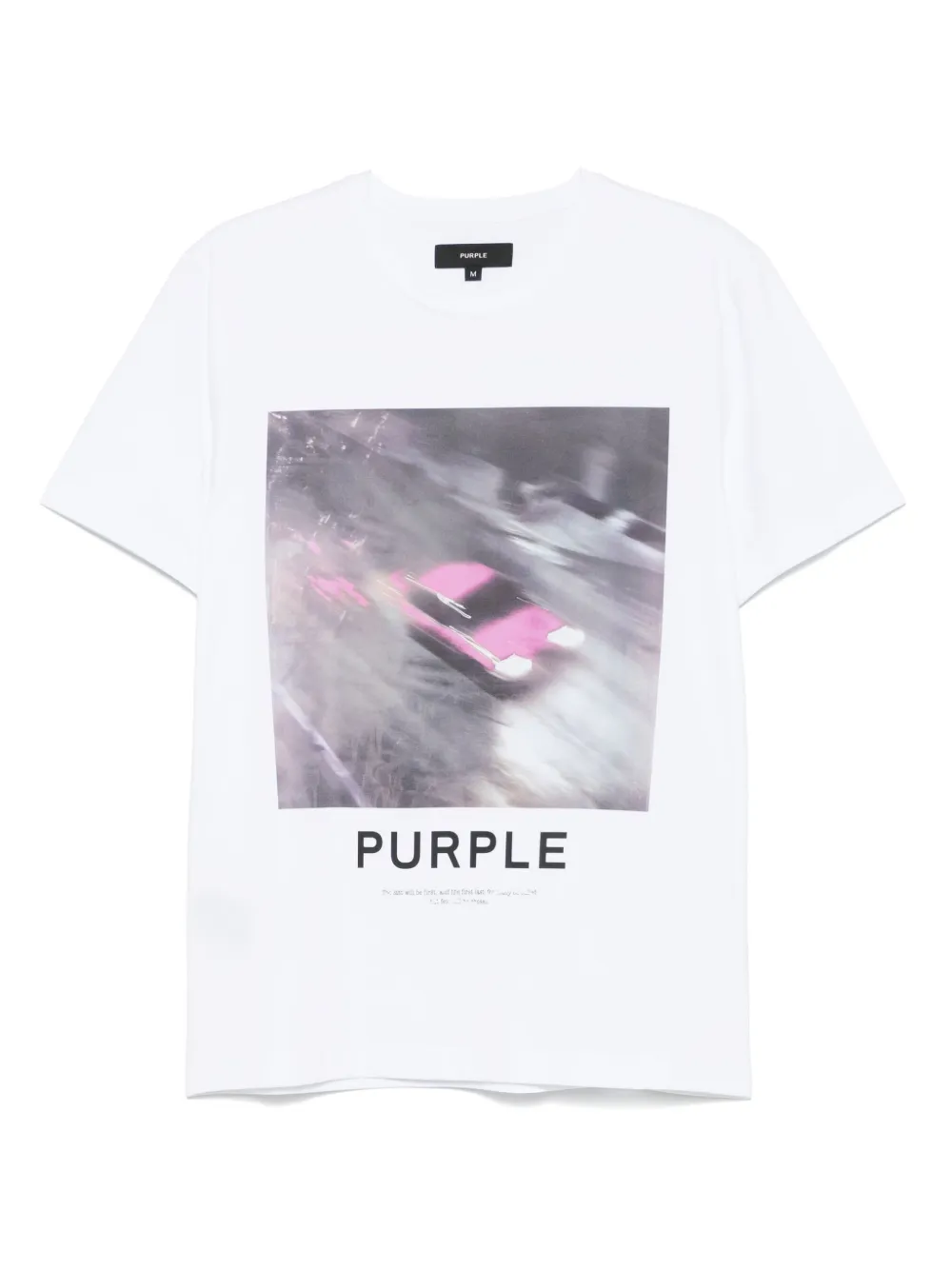 Футболка Clean из джерси Purple Brand, белый 
Футболка Clean из джерси Purple Brand, белый