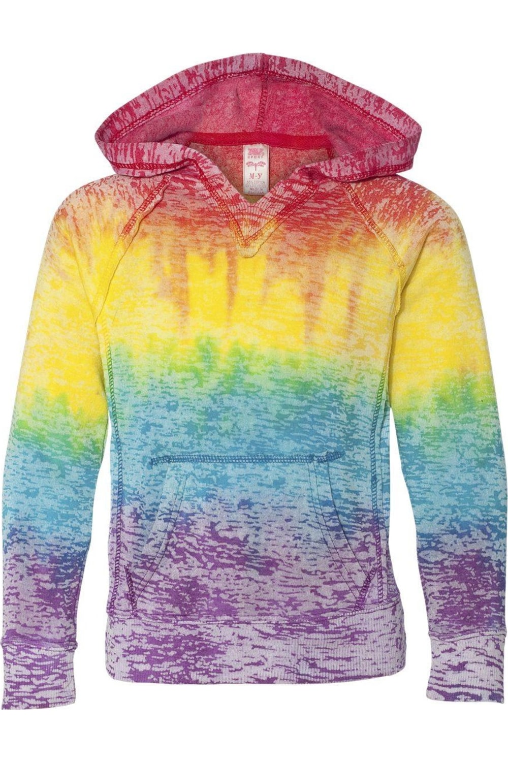 Толстовка с капюшоном MV Sport Girls Courtney Burnout V-Notch, цвет rainbow stripe
Толстовка с капюшоном MV Sport Girls Courtney Burnout V-Notch, цвет rainbow stripe