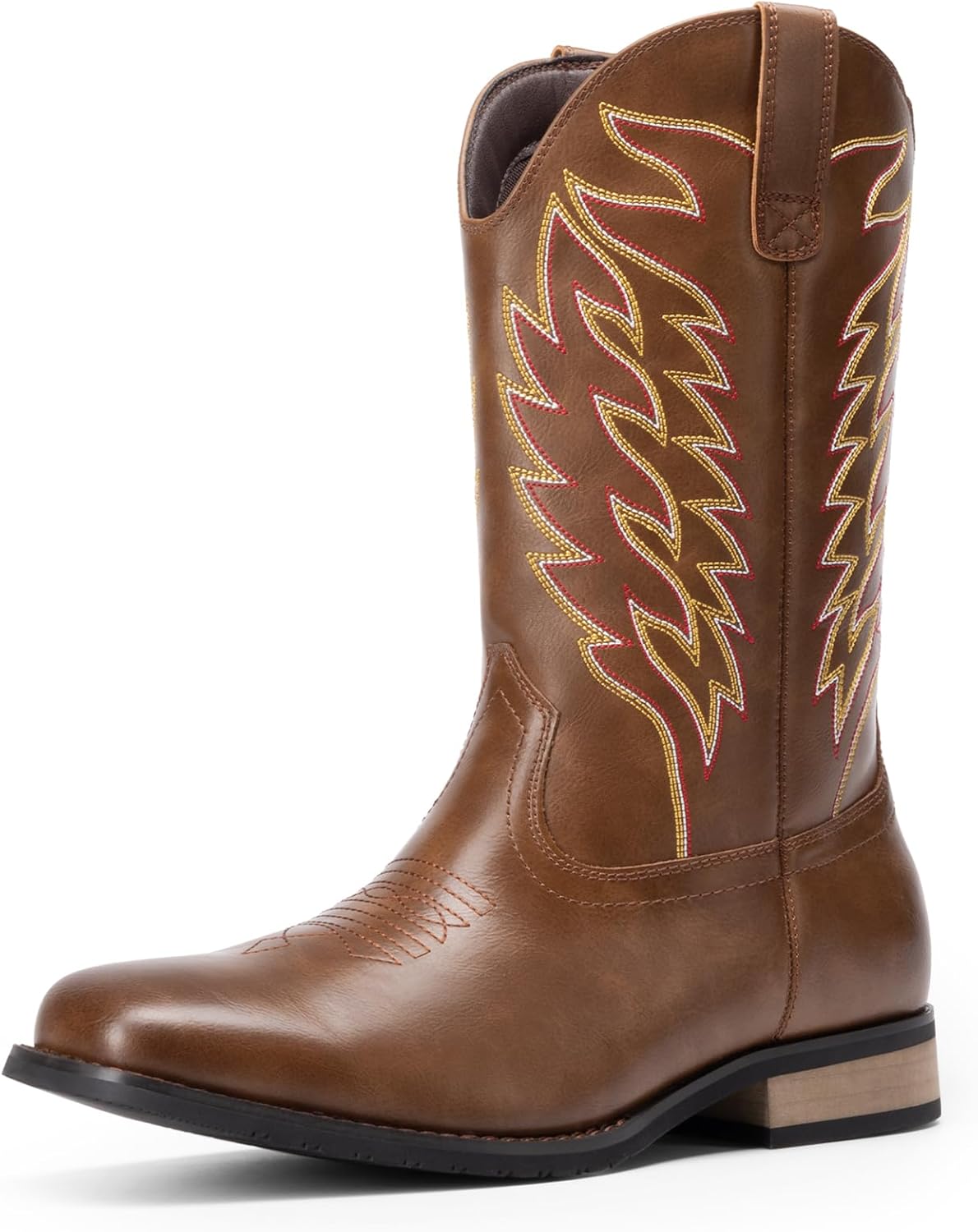 Мужские ковбойские сапоги Bruno Marc, удобные слипоны в западном стиле с элегантной вышивкой, прочные короткие ретро-сапоги с квадратным носком, Coffee
Мужские ковбойские сапоги Bruno Marc, удобные слипоны в западном стиле с элегантной вышивкой, прочные короткие ретро-сапоги с квадратным носком, Coffee