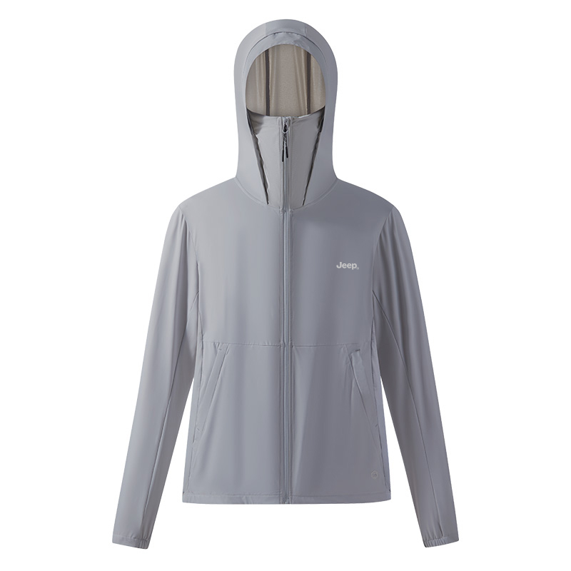 Jeep Дышащая ветрозащитная одежда с защитой от ультрафиолета унисекс, Mist Gray
Jeep Дышащая ветрозащитная одежда с защитой от ультрафиолета унисекс, Mist Gray