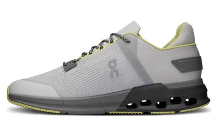 Кроссовки мужские Cloudnova с низким верхом серые/желтые On
Кроссовки мужские Cloudnova с низким верхом серые/желтые On