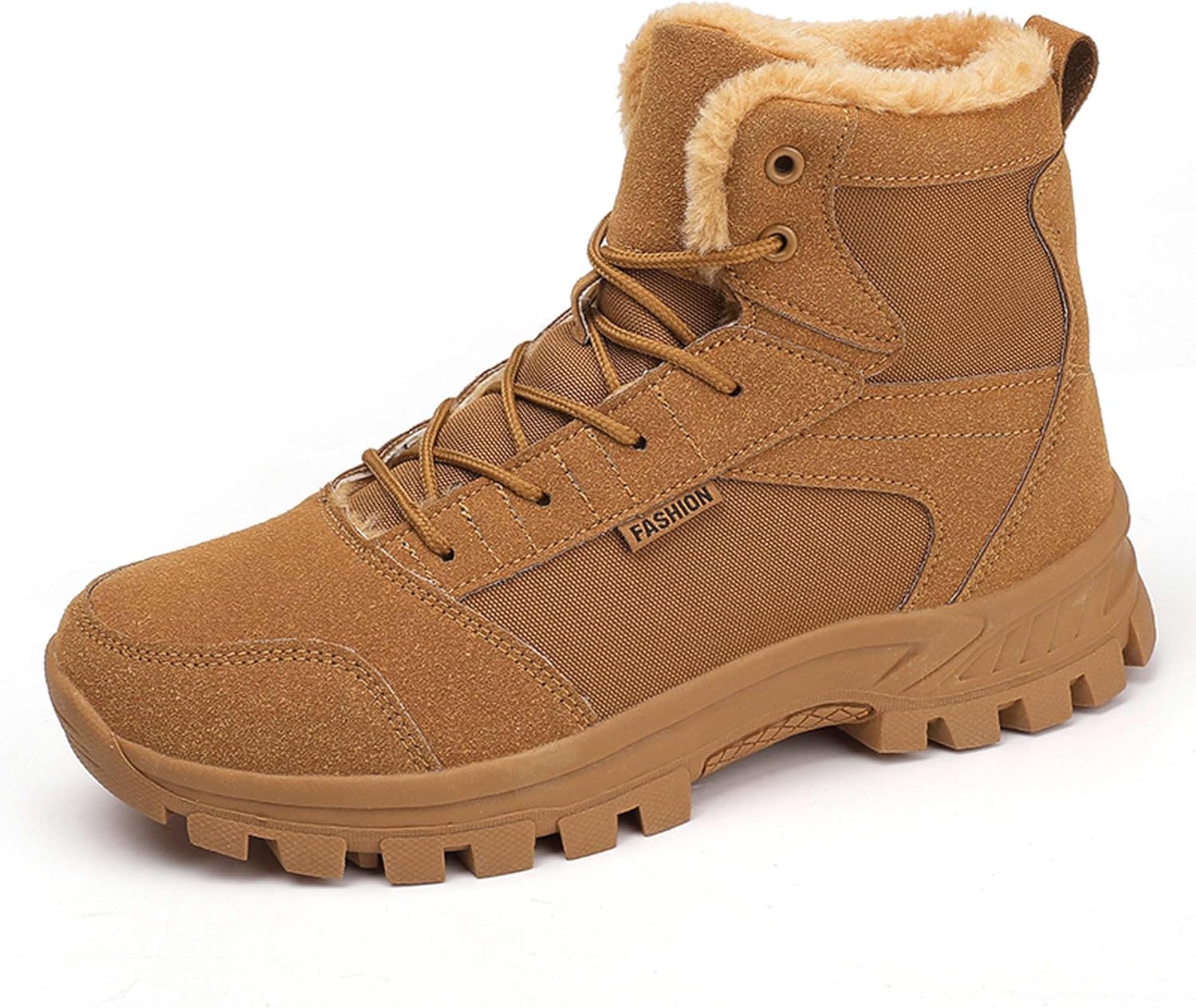 Мужские зимние снежные ботинки, противоскользящие туристические ботинки, водонепроницаемые, с теплой меховой подкладкой, для прогулок, работы на улице, путешествий и восхождений Generic, коричневый
Мужские зимние снежные ботинки, противоскользящие туристические ботинки, водонепроницаемые, с теплой меховой подкладкой, для прогулок, работы на улице, путешествий и восхождений Generic, коричневый